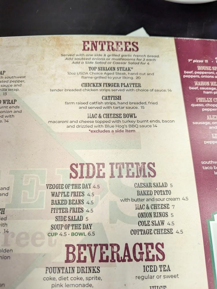 Fitters 5th Street Pub Menu image 2